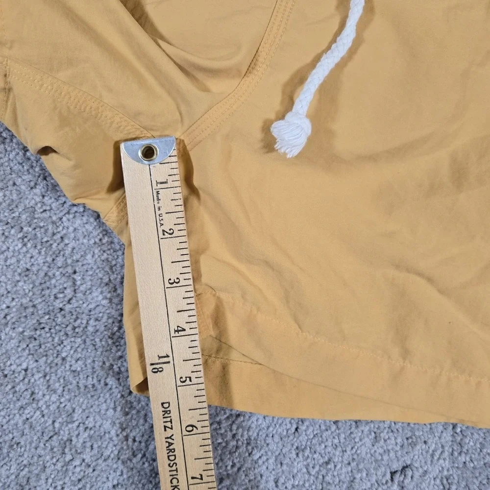 Tommy Bahama Relax Bungalow Brand Swim Shorts Men's Lined Mustard Yellow Size XL